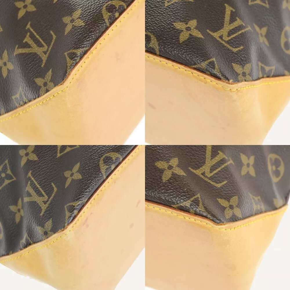 LOUIS VUITTON Cabas Piano Shoulder Bag Monogram Leather Brown M51148 84YF044 - Picture 3 of 15